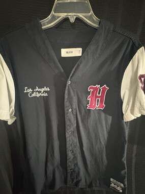 Hollister Los Angeles California 'H' Baseball Jersey